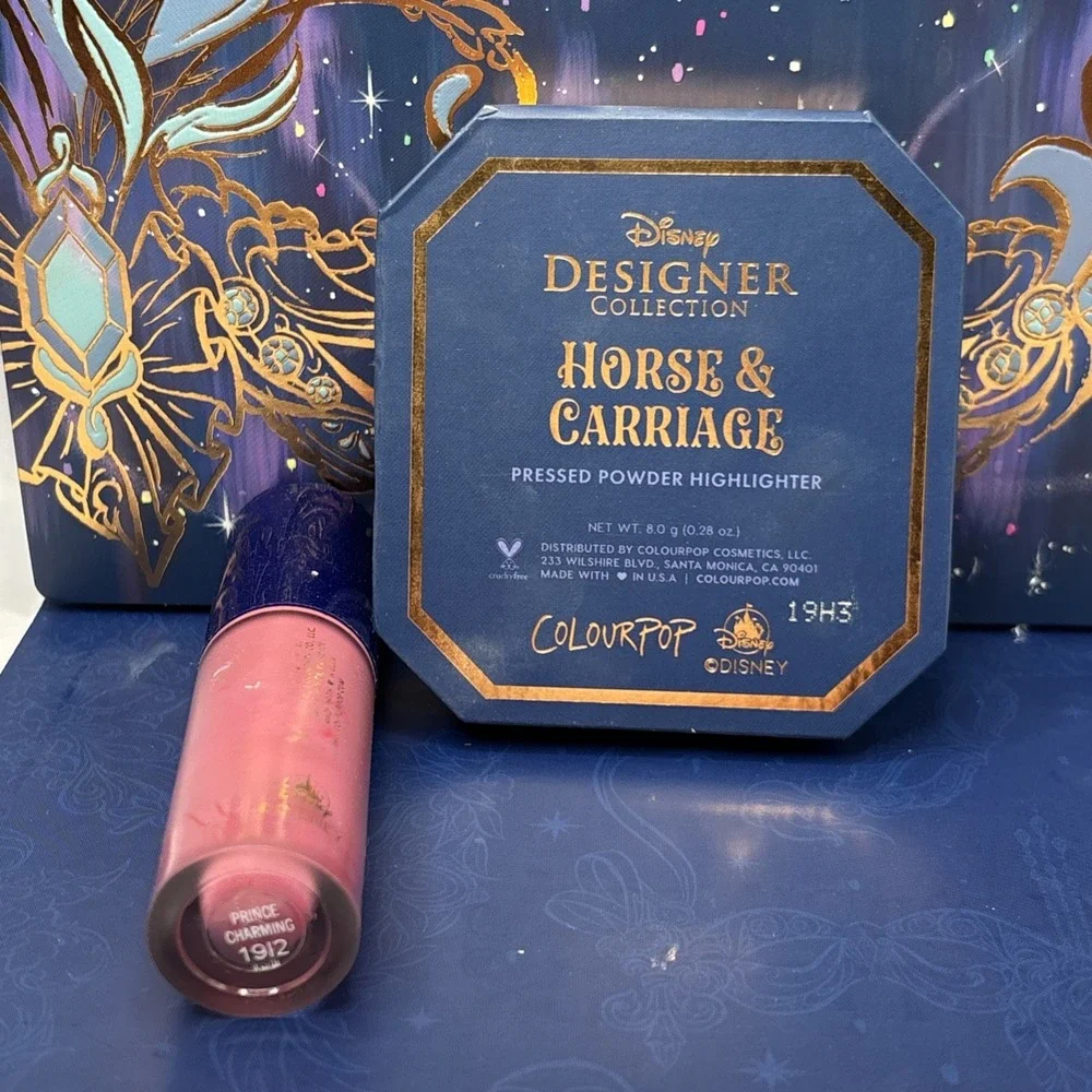 ColourPop Cinderella Bundle Disney Designer Collection Midnight Masquerade‎